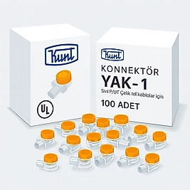 Kunt YAK-1 Jel Dolgulu Konnektör – 2500 Adet
