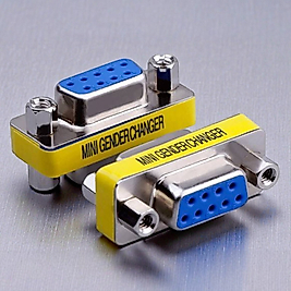 9 Pin RS232 Dişi-Dişi Gender Changer - DB9 Seri Port Kablo Birleştirici ve Uzatıcı Adaptör