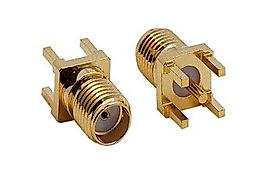 SMA Dişi PCB Tip Konnektör (180°)