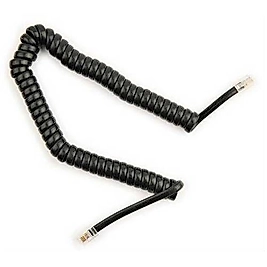 Hq Speed Telefon Ahize Spiral Kablosu Siyah Renk