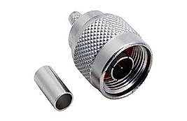 N Erkek Sıkmalı Konnektör - RG58