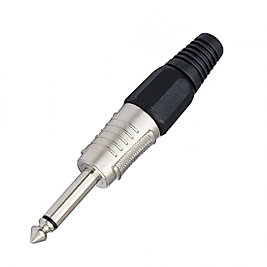 Hq Speed 6.35 mm Mono Erkek Fiş Lehim Tipi Çivi Jack Konnektörü
